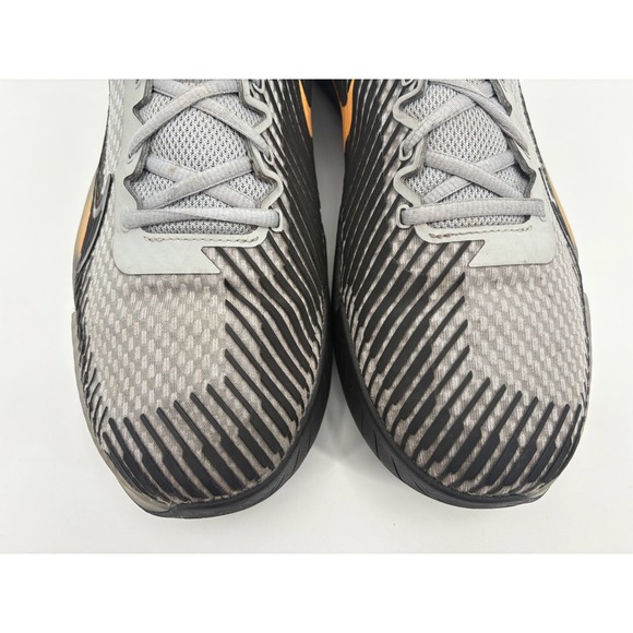 Nike Court Air Zoom Vapor 11 HC Tennis Shoes Wolf Grey Laser Orange, Men's 14 - Picture 4 of 12